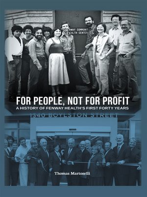 cover image of For People, Not For Profit